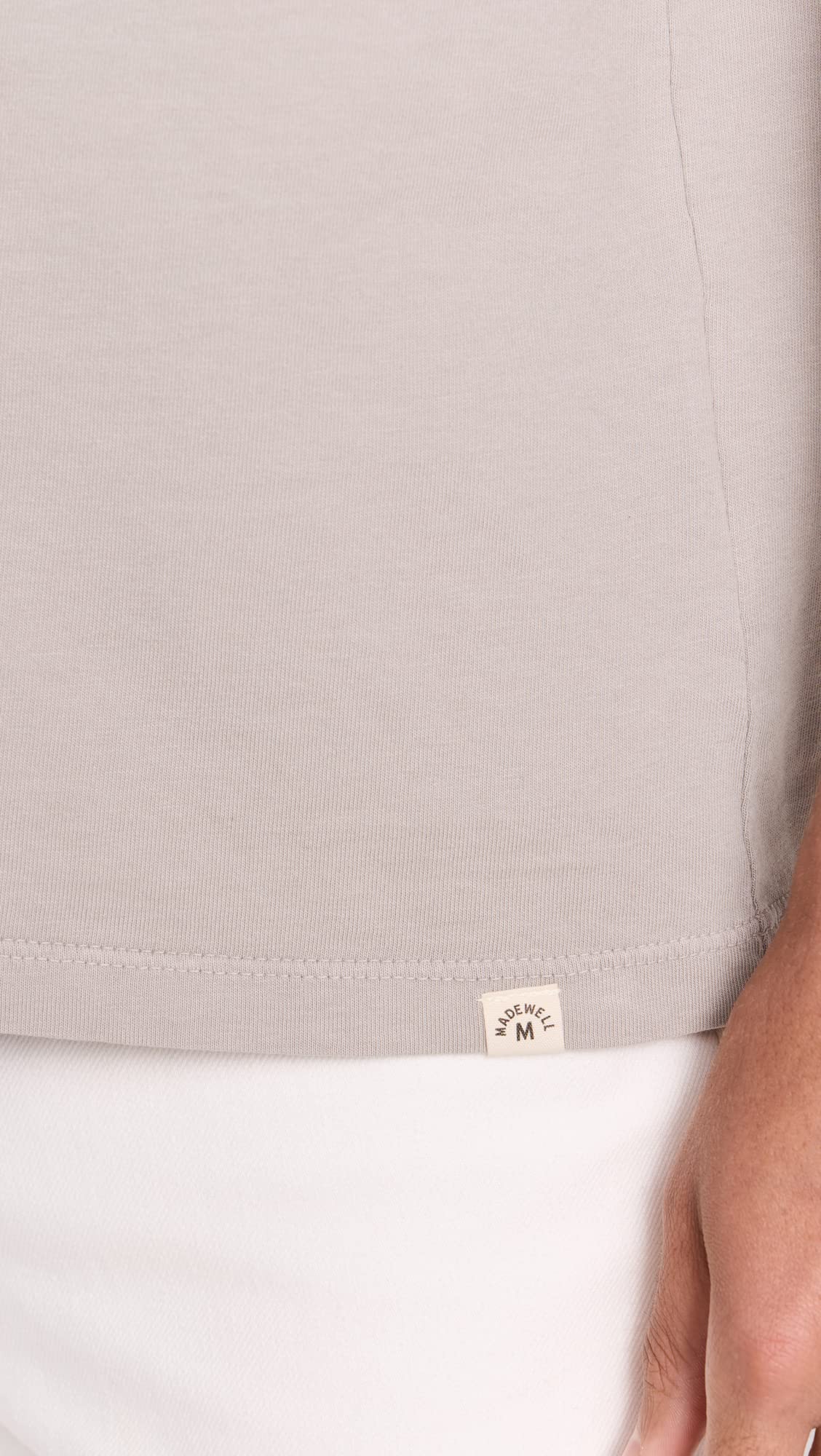 Madewell Men's All Day Pocket Tee, Steel Dawn, Grey, L