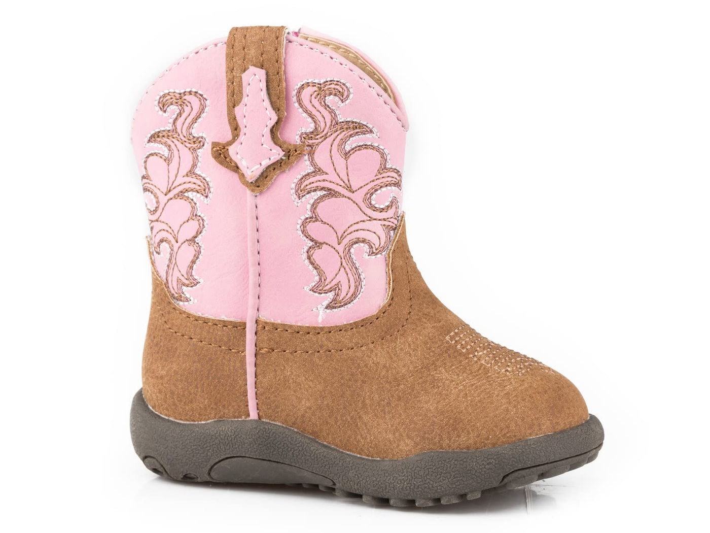 ROPER Unisex-Baby Blaze Western Boot Fashion Tan 4 Toddler