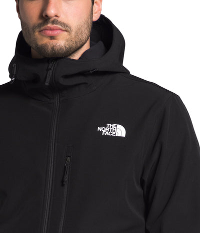 THE NORTH FACE Men’s Apex Bionic 2 DWR Softshell Hooded Jacket, TNF Black, Small