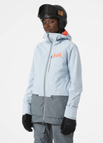 Helly-Hansen Womens Whitewall LIFAloft 2.0 Waterproof Jacket, 582 Baby Trooper, X-Small