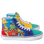 Vans x Sesame Street SK8-Hi Skate Shoe Unisex Canvas Material - Lace-up Closure Style - Multicolor 5.5