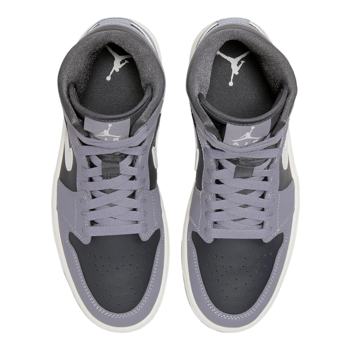 Jordan Women's WMNS Air 1 MID SE, Cement Grey/Sail-anthracite, 7