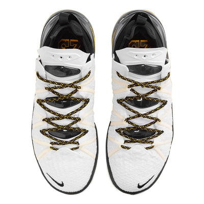 Nike Mens Lebron XVIII Home White/Amarillo-Black (CQ9283 100) - 8