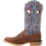 Durango® Lady Rebel Pro™ Women's Golden Brown & Periwinkle Western Boot, Golden Brown And Periwinkle, Size 9(M)