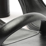 SCHUTZ Women's Ully Sandals 8.5 Black