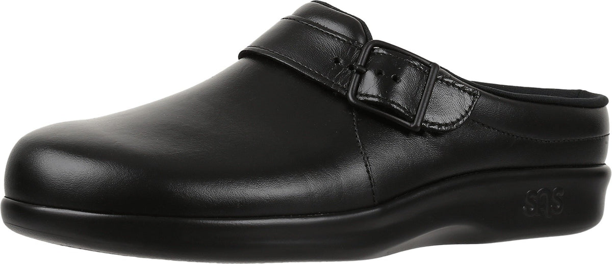 SAS womens Women's Sas, Clog Slip-on 8.5 X-Wide Black