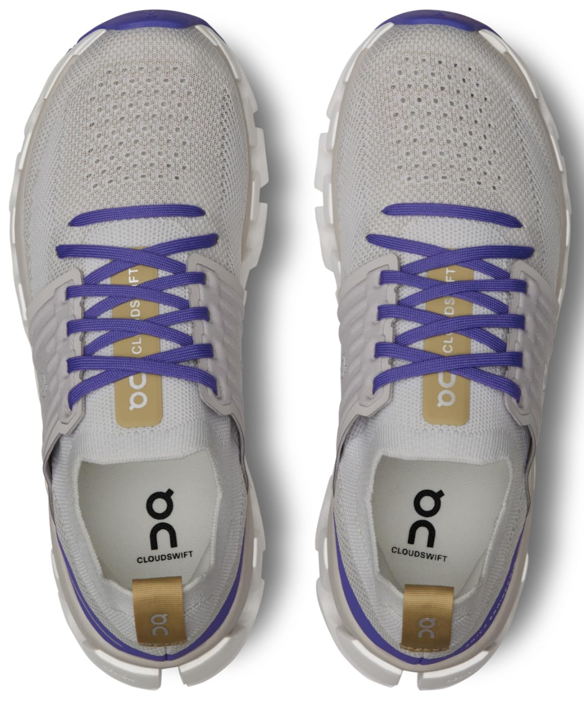 On Women's Cloudswift 3 Sneakers, White | Blueberry, 11 Medium US