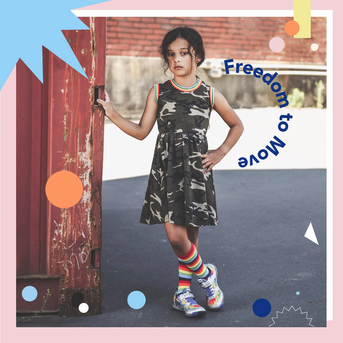 TSUKIHOSHI 4810 MAKO Strap-Closure Machine-Washable Youth Athletic and Running Shoe with Wide Toe Box and Slip-Resistant, Non-Marking Outsole 3.5 Big Kid Silver/Multi