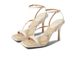 Coach Kaia Leather Sandal Chalk 7.5 B (M)