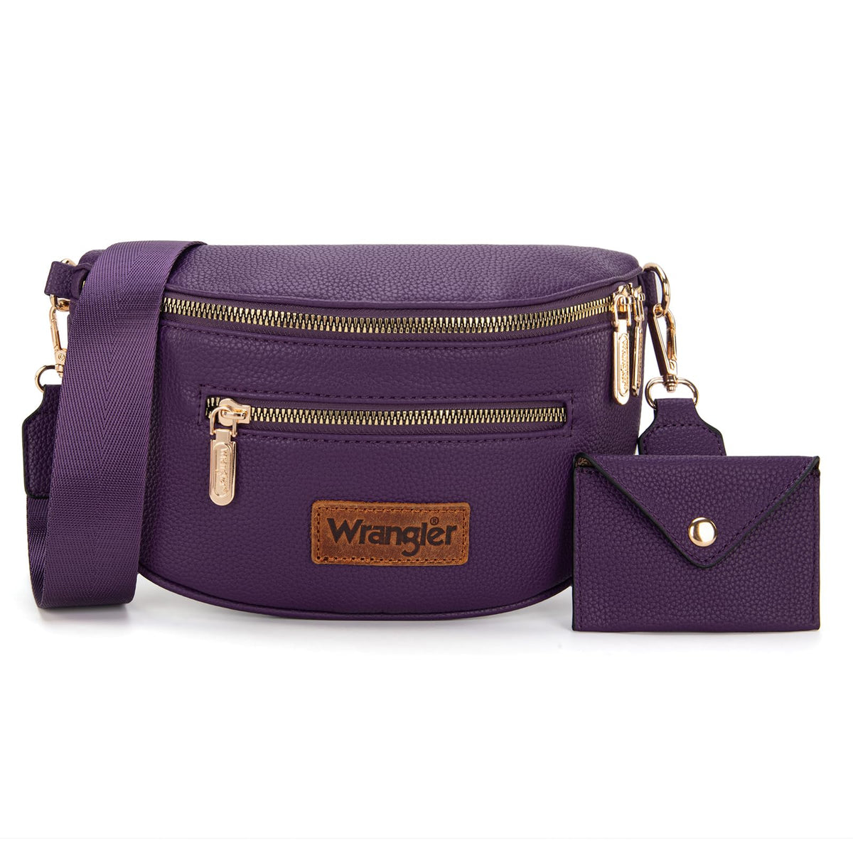 Wrangler Crossbody Bag for Women Cute Fanny Pack Small Belt Chest Waist Bags
