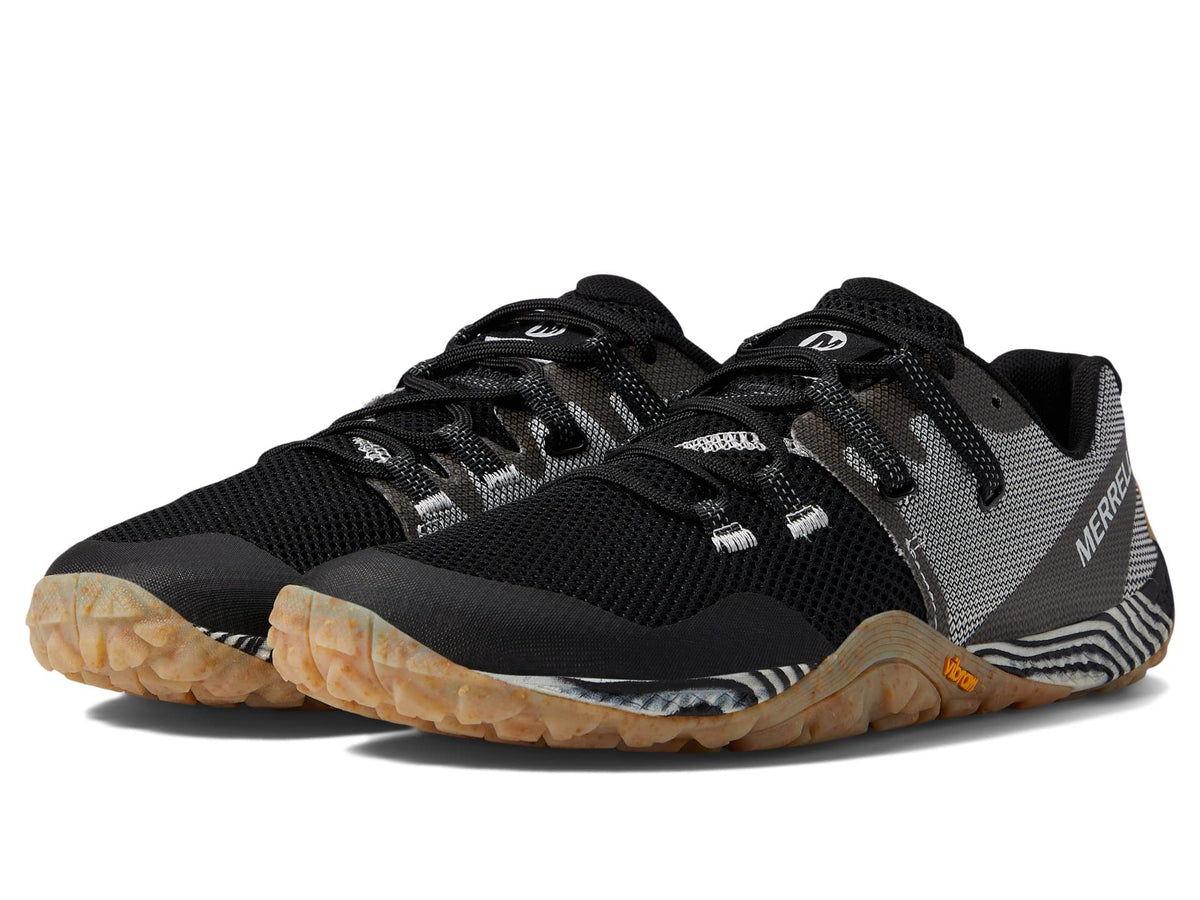 Merrell Trail Glove 6 Solution Dye Black/White 10 M