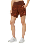 Brooks Chaser 7" Shorts Run Raisin Glitch Print 2XL (US 20-22) 7