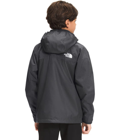 THE NORTH FACE Boys' Vortex Triclimate Jacket, Asphalt Grey White Heather, Small