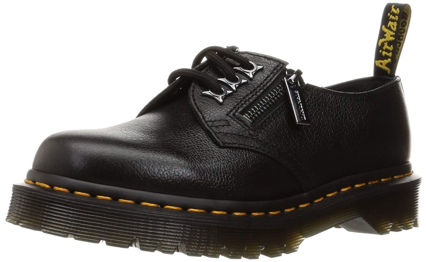 Dr. Martens 1461 Zip Black UK 10 (US Men's 11, Women's 12) Medium