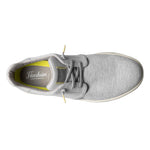 Florsheim Crossover Canvas Elastic Lace Slip-On Sneaker Light Gray Canvas 13 M (D)