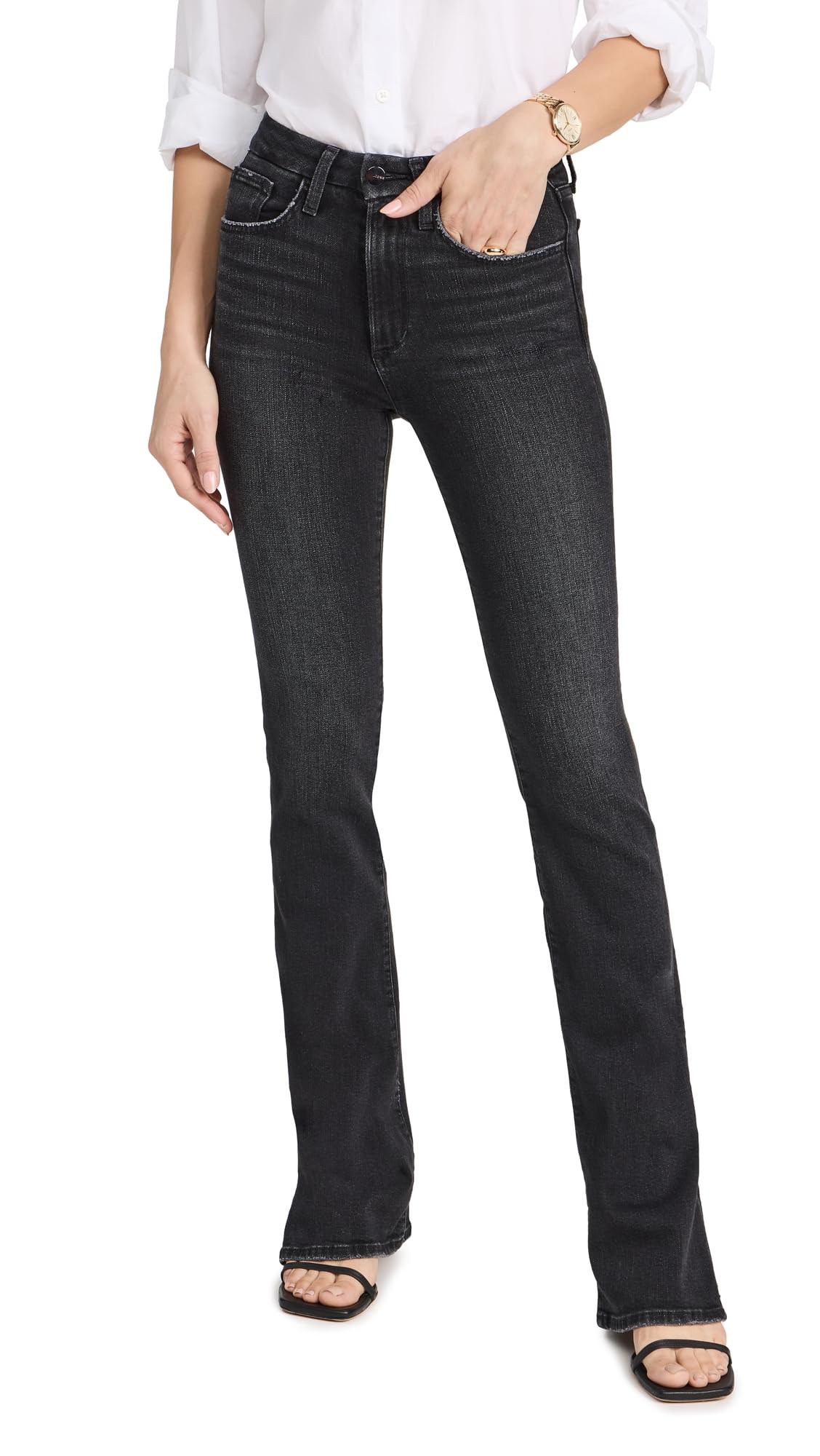 Joe's Jeans The Hi Honey Bootcut w/Slit Freezin 26