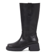 Vagabond Shoemakers Dorah Leather Riding Boot Black EU 37 (US Women's 7) M