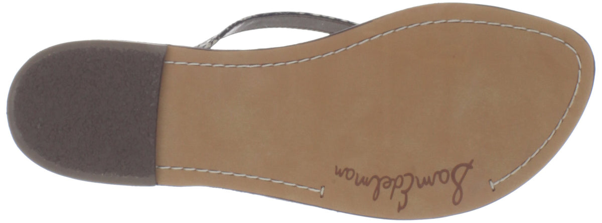 Sam Edelman Women's Skye Flip Flop Sandal 9 Beige Multi