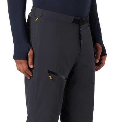 Mountain Hardwear Men's Standard Stretch Ozonic Pant, Dark Storm, X-Large Short