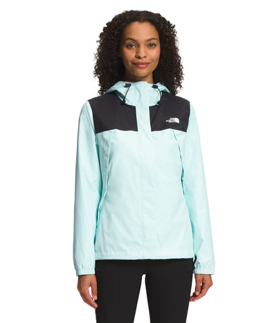 THE NORTH FACE Antora Jacket - Women's TNF Black/Skylight Blue 2X-Large