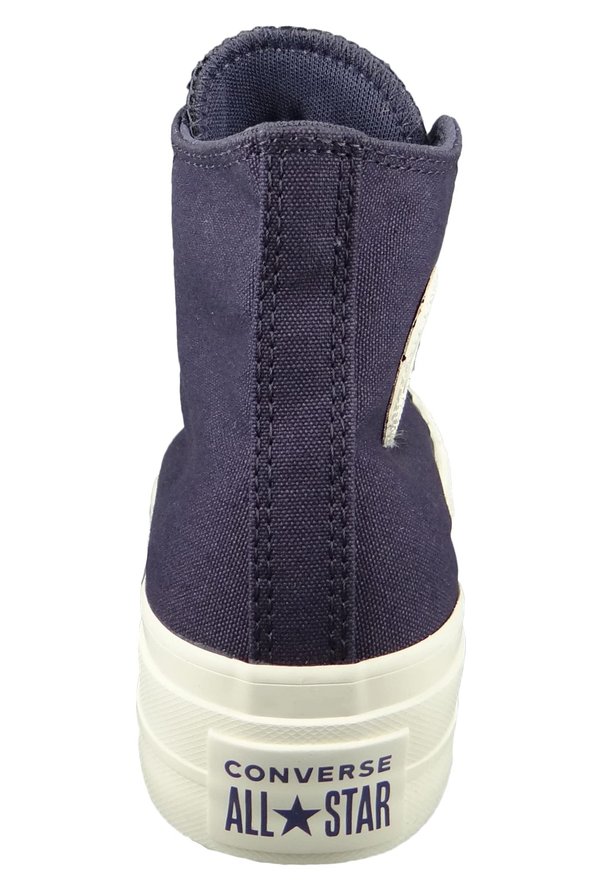 Converse Women's Chuck Taylor All Star Lift Sneakers, Dark Raisin/Dark Raisin/Egret, Purple, White, 9.5 Medium US