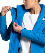 THE NORTH FACE Women's Carto Triclimate Jacket Large Clear Lake Blue