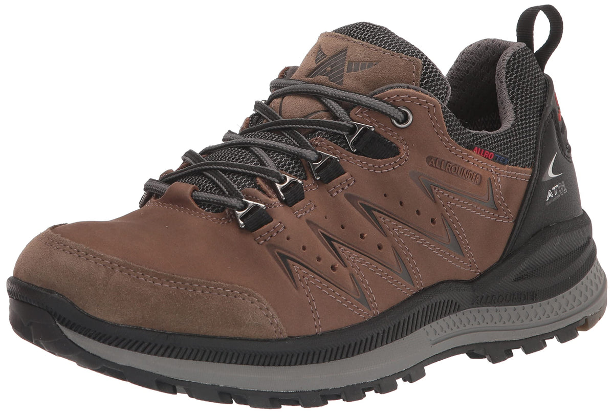 Allrounder by Mephisto Men's Rake Off-Tex Sneaker, Praline, 10