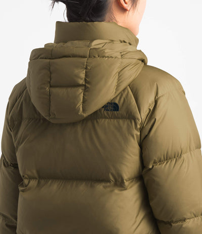 THE NORTH FACE Deallo Down Crop Jacket British Khaki XL