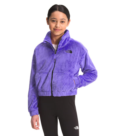 THE NORTH FACE Girls' Osolita Full Zip Jacket - Kid's Sweet Violet Large