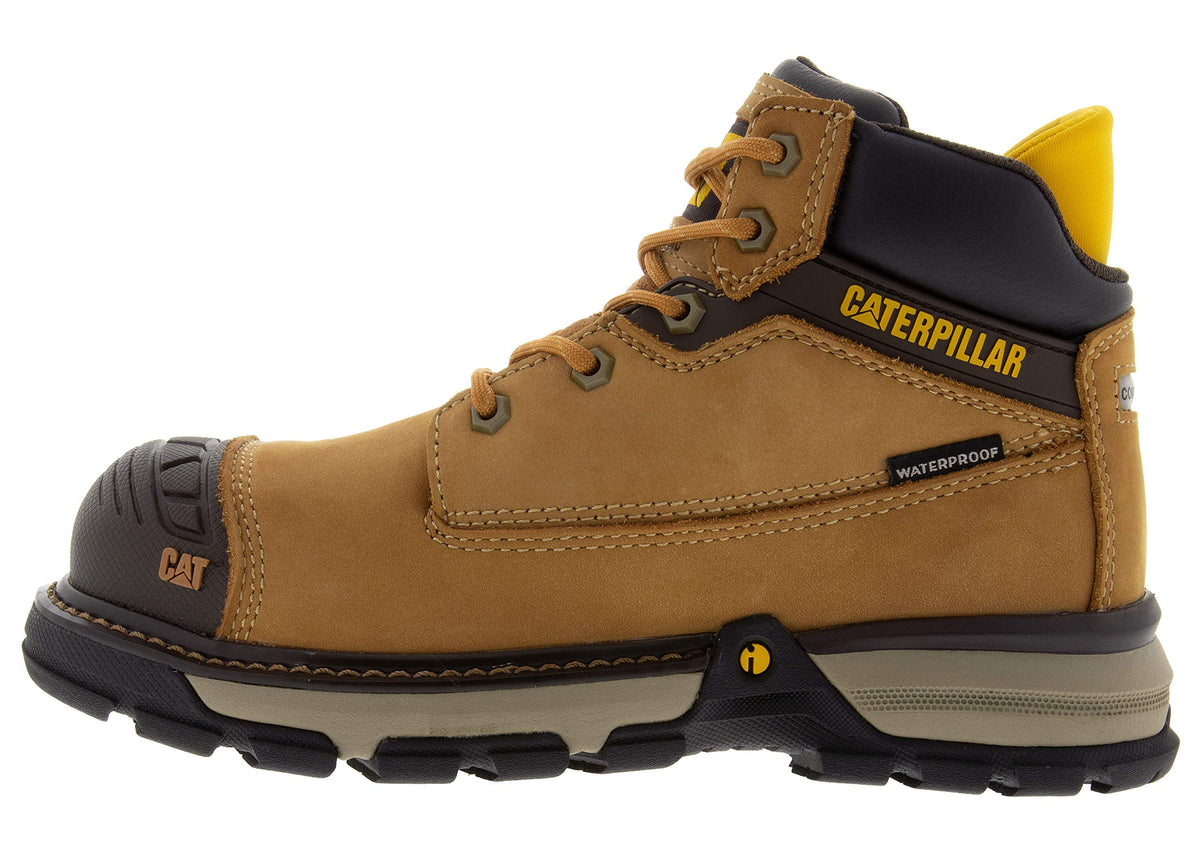 Caterpillar Excavator Superlite Waterproof NT Sudan Brown 5 D - Wide