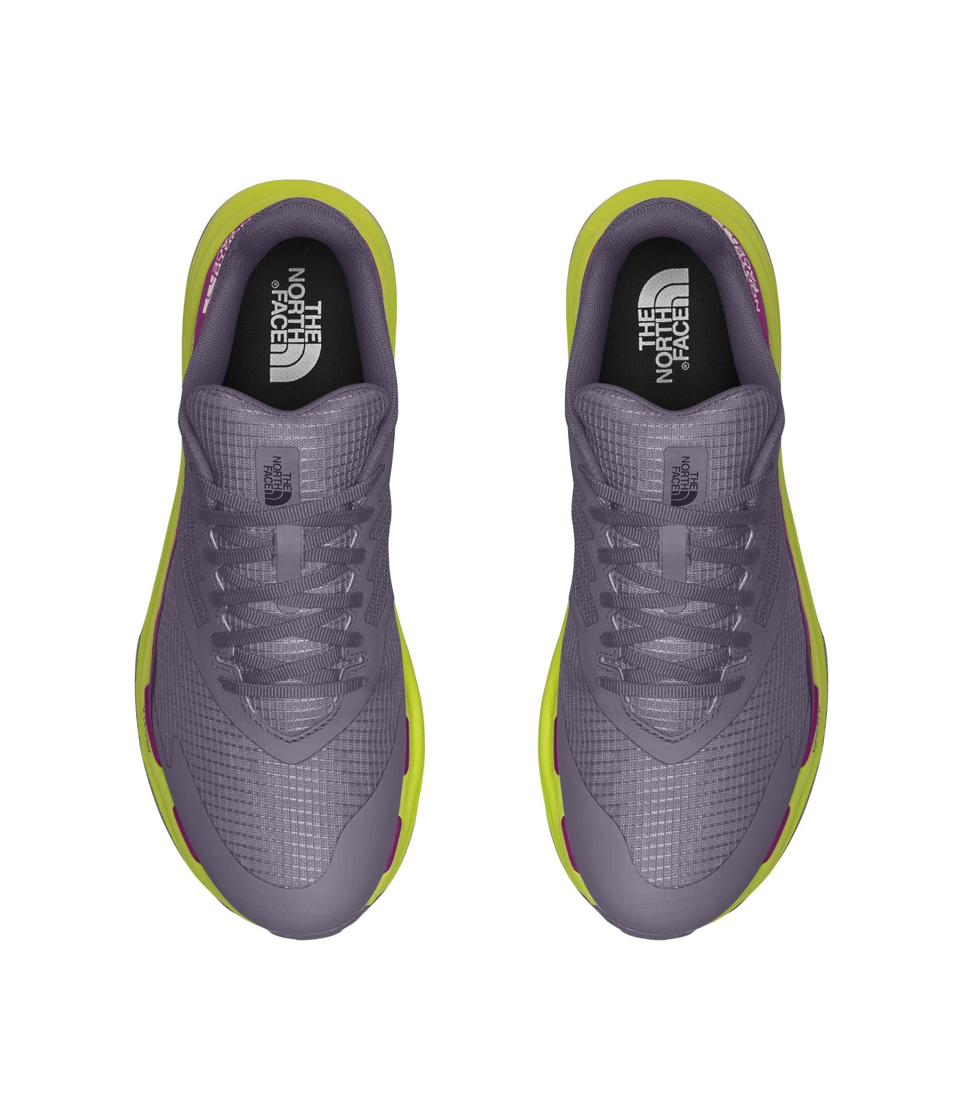 THE NORTH FACE Women's VECTIV Levitum Trail Running Shoe, Lunar Slate/LED Yellow, 10
