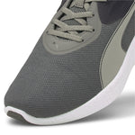 Puma Men's Better Foam Emerge 3D Running Shoe, Castlerock Black-Orange Glow, 9.5