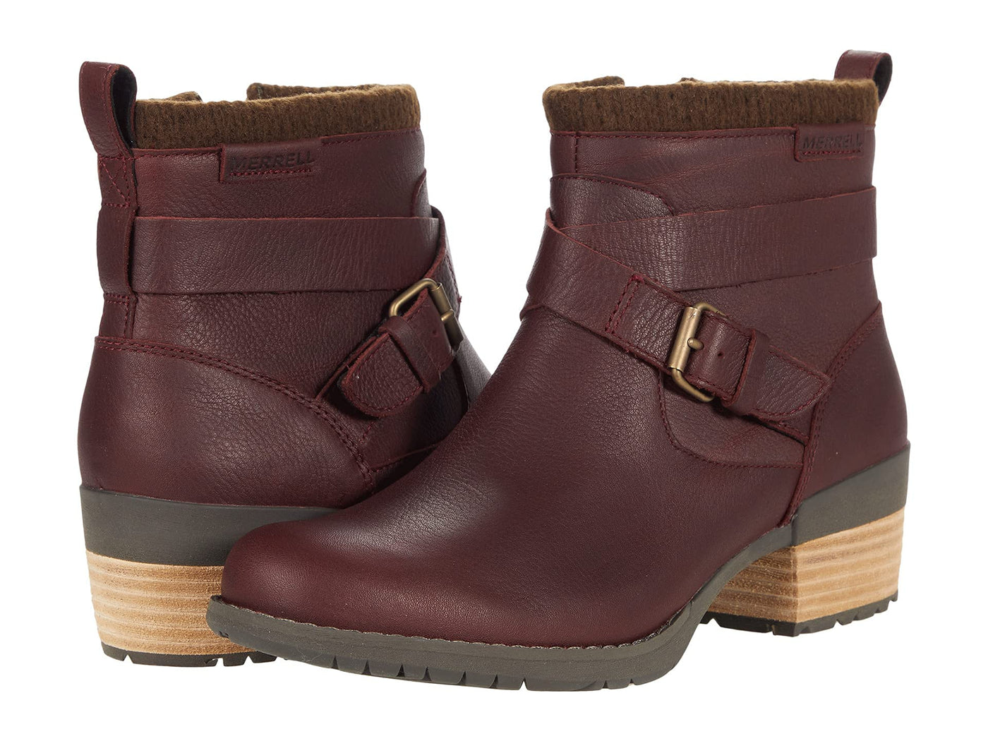 Merrell Shiloh II Zip Waterproof Brick 7 M