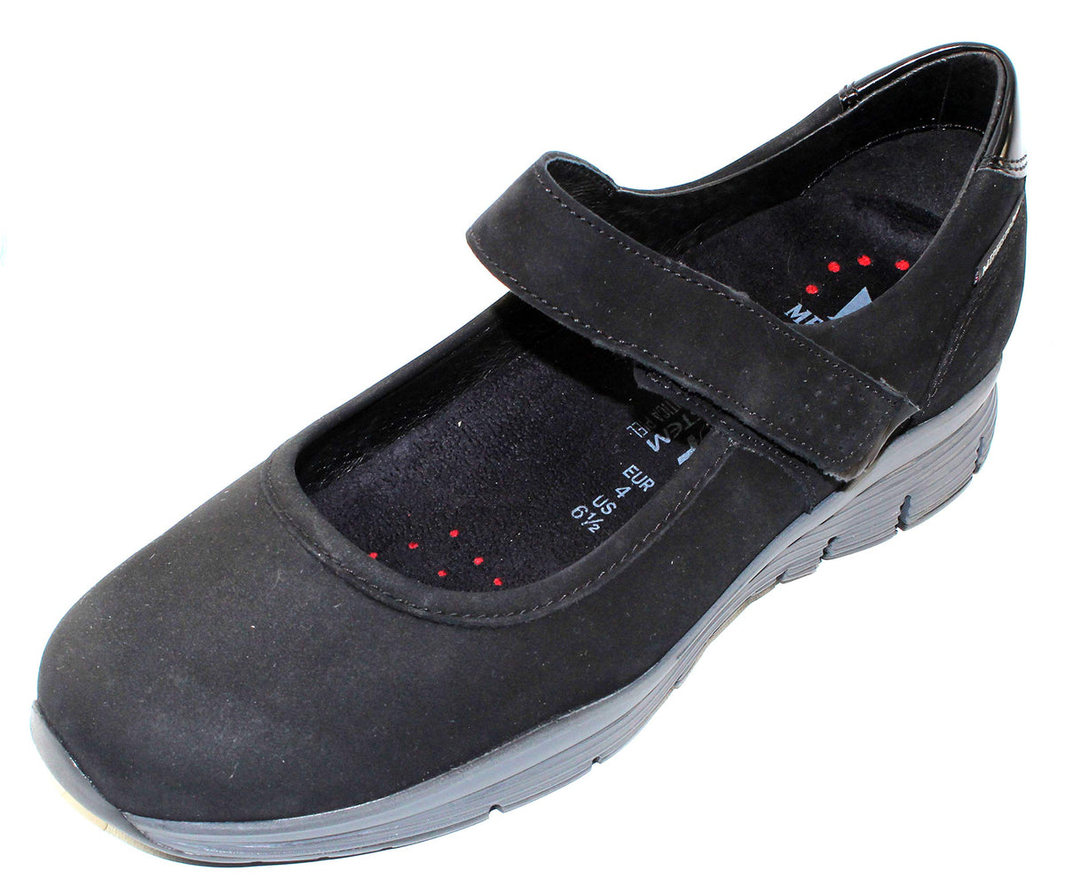 Mephisto Yelina Black Bucksoft/Magic Nero 38 (US Women's 8)