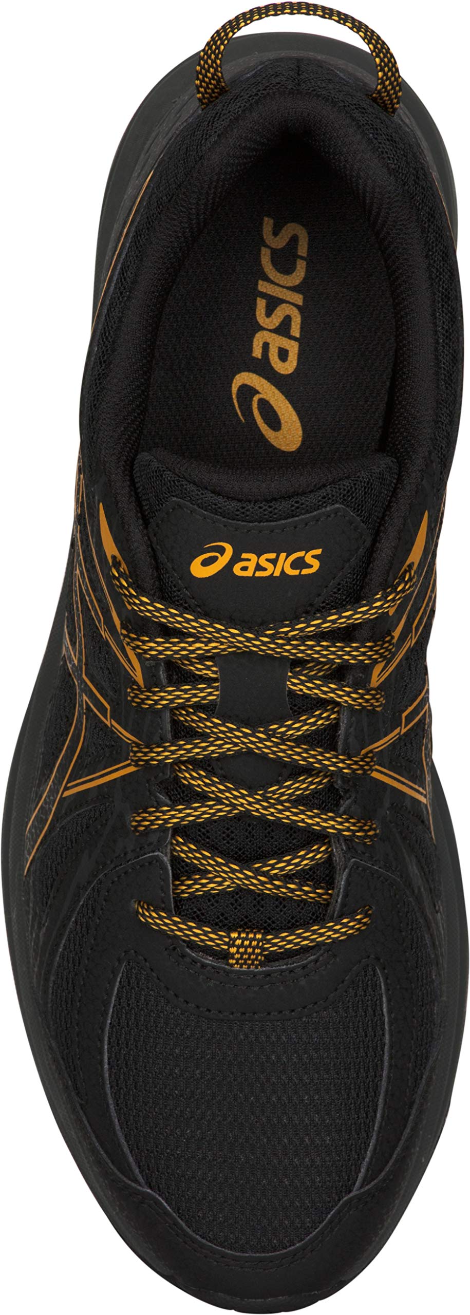 ASICS Men's Frequent Trail Running Shoes, Black/Black, 14