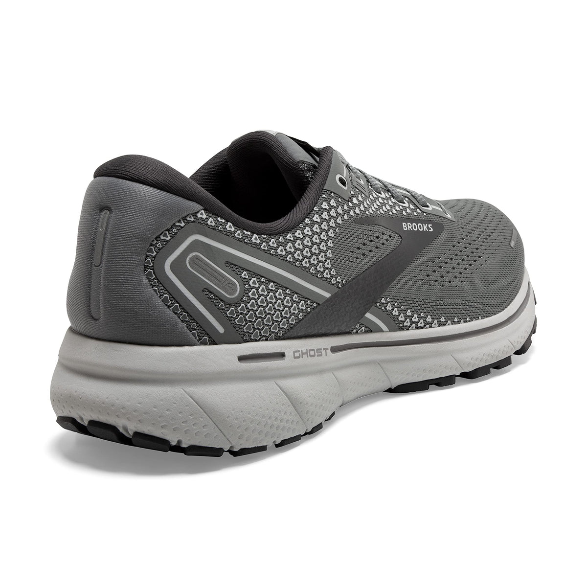 Brooks Men's Ghost 14 Neutral Running Shoe - Grey/Alloy/Oyster - 8.5 Narrow