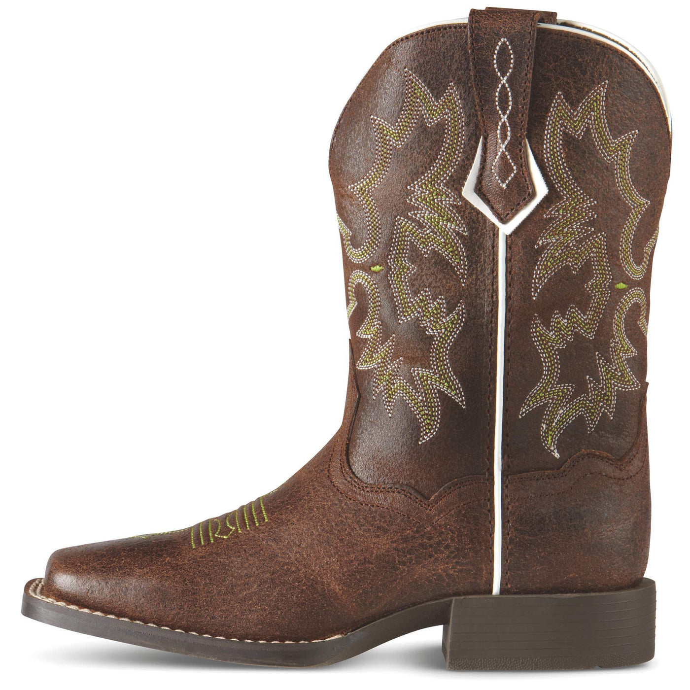 ARIAT BMVY9 Tombstone Western Boot Vintage Bomber/Plum 13.5