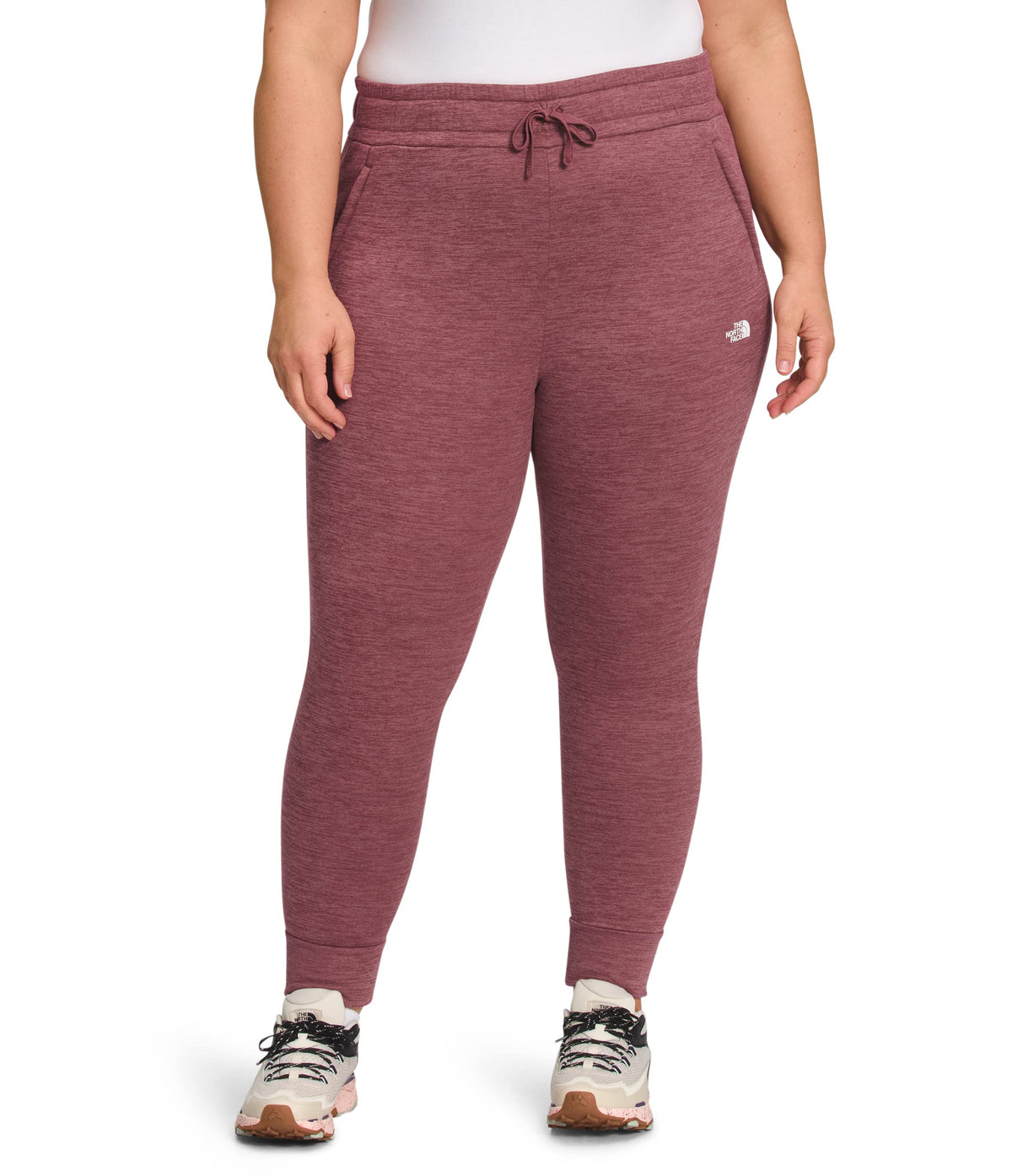 THE NORTH FACE Women’s Canyonlands Jogger (Standard and Plus Size), Wild Ginger Heather, 2X Plus Regular