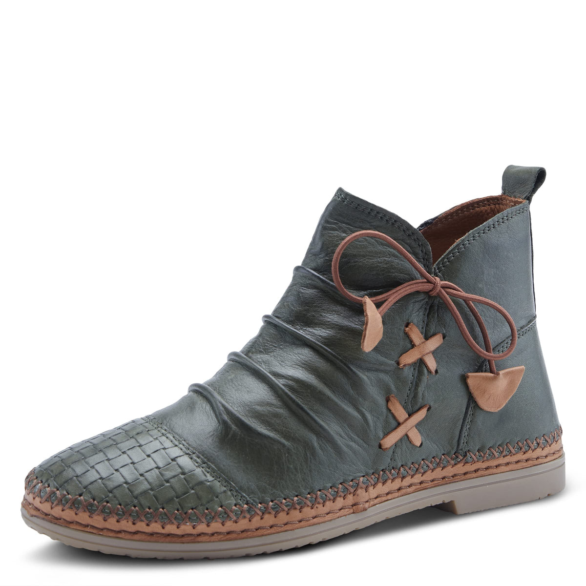 Spring Step Women's Pomeroy 10.5-11 Olive Green