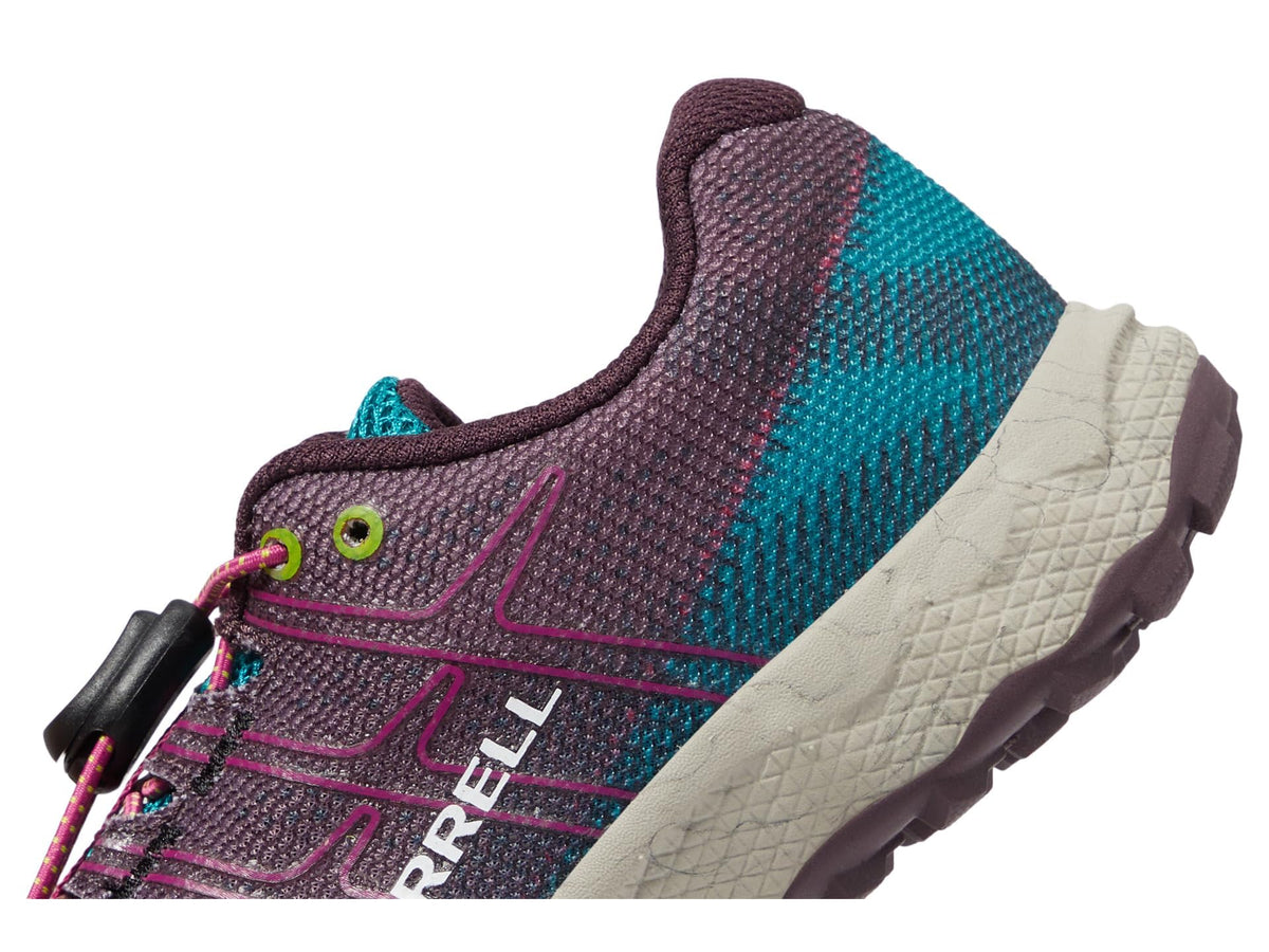 Merrell Moab Flight Low Alternative Closure Hiking Shoe, Burgundy, 2 Wide US Unisex Big_Kid