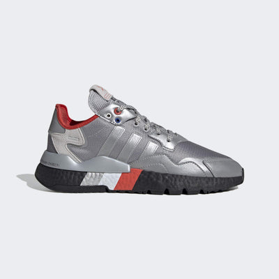 adidas Nite Jogger Silver/Silver/Black 9 D (M)