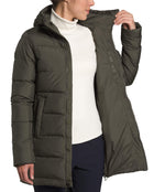 THE NORTH FACE Women's Gotham Parka, New Taupe Green, XS