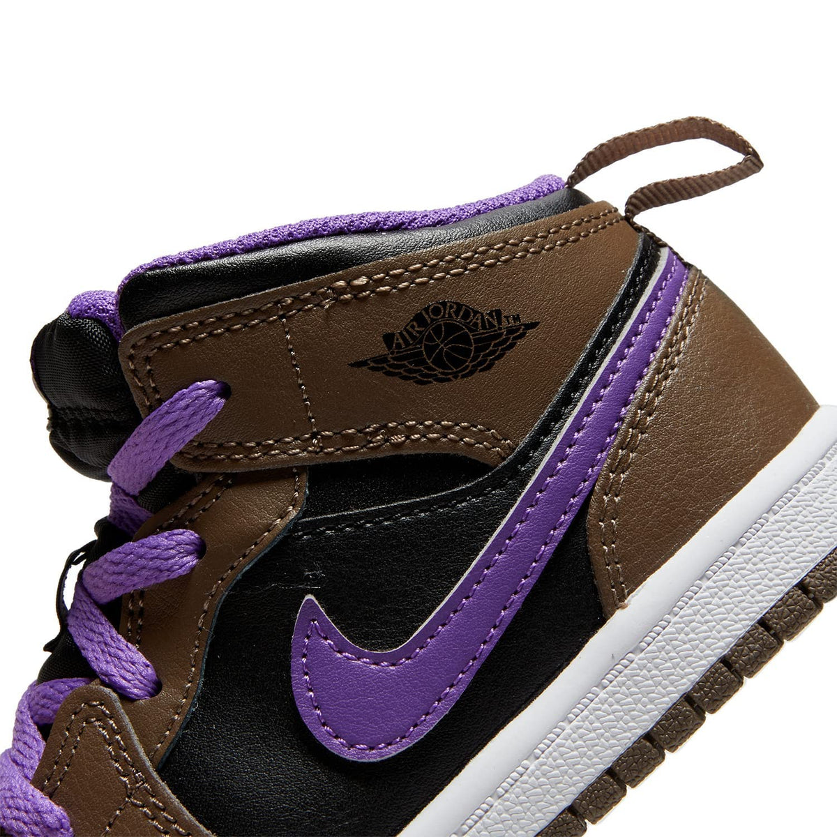 Jordan Baby Boy's 1 Mid (Infant/Toddler) Palomino/White/Wild Berry 6 Toddler M