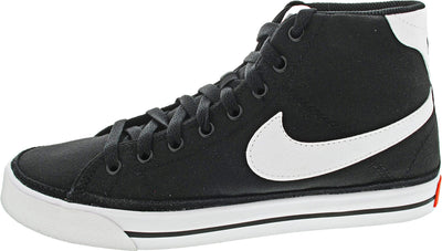 Nike Court Legacy CNVS Mid Mens Shoes Size 7.5, Color: Black/White-Black