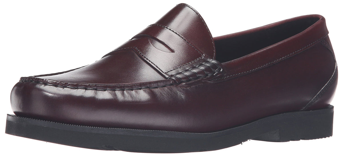 Rockport Men's Modern Prep Penny Loafer Burgundy, 10 W US, 10 W US