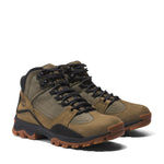 Timberland Men's Mt. Maddsen Waterproof Mid Hiking Boot, Olive Nubuck, 8.5 Wide