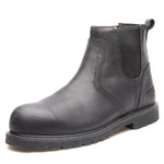 Kodiak Men's McKinney Composite Toe Water-Resistant Chelsea Industrial Boot, Black, 7.5 Wide
