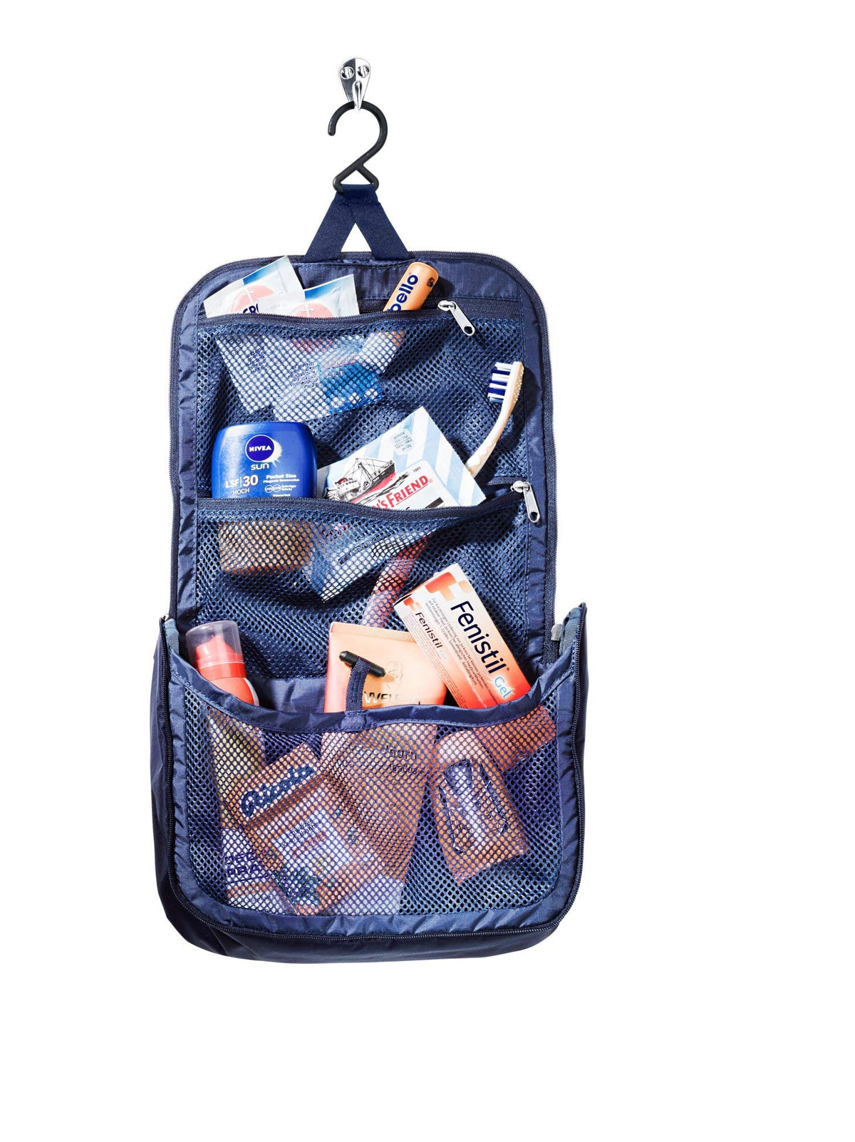 Deuter Unisex – Adult's Wash Center Lite II Toiletry Bag, Midnight-Navy, 3 L