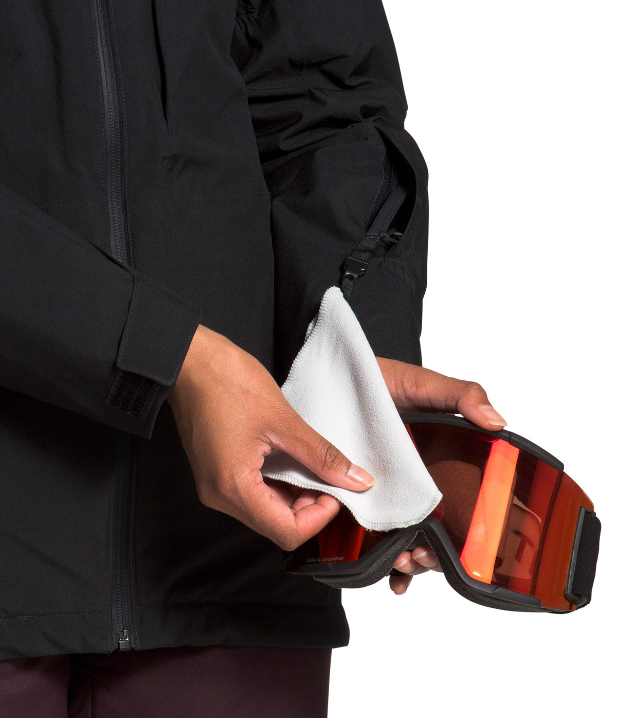 THE NORTH FACE Women's Thermoball Eco Triclimate Jacket, TNF Black, Medium