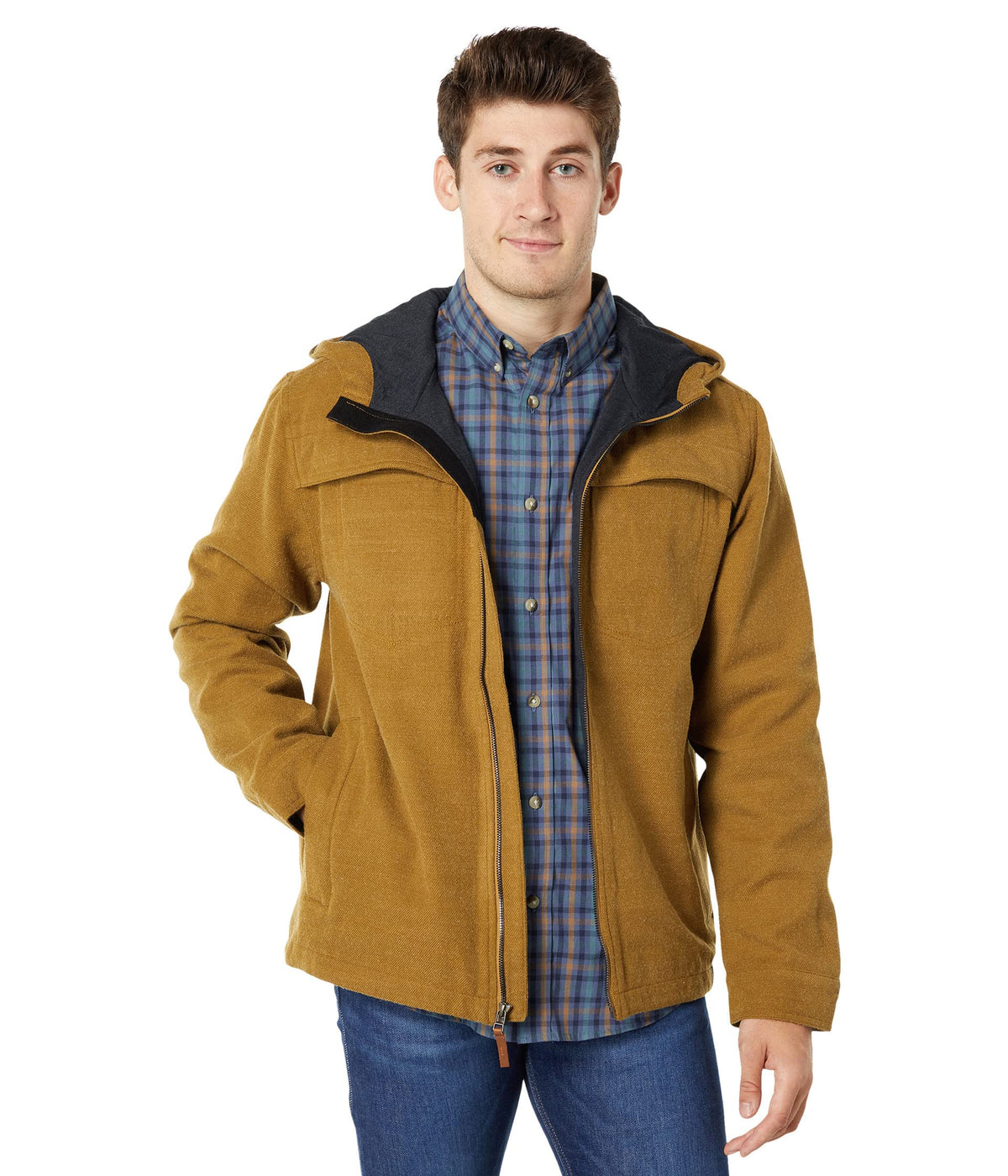 Obermeyer Men's Wyatt Wooly Jacket Tumbleweed XL